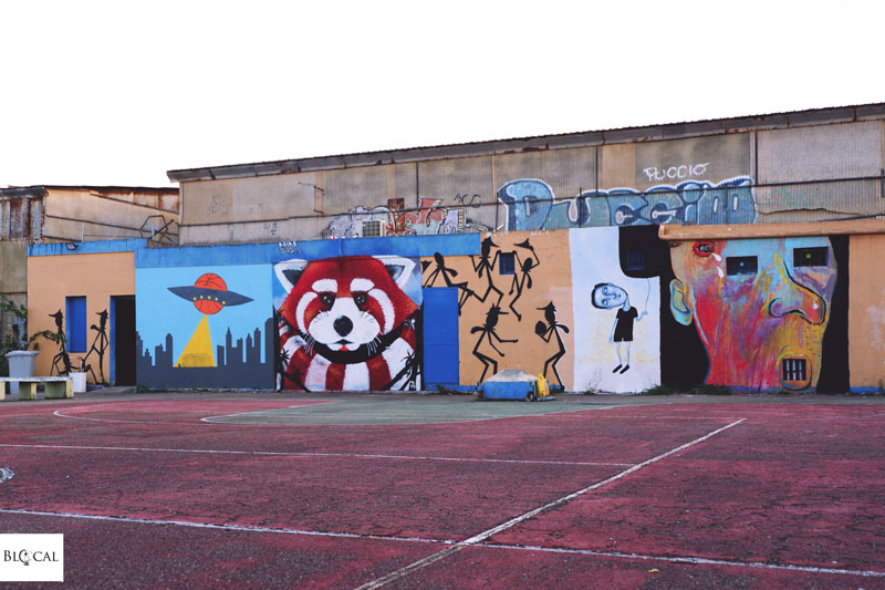 panda monserrato street art