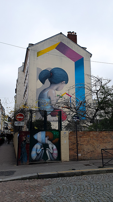 Street Art by Seth in Paris
