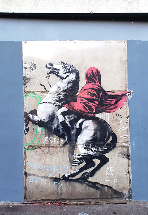 Banksy Street Art in Paris